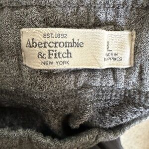 Abercrombie & Fitch Gray sweatpants size large